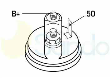 6030141 PLUG MARELLI Type 12V 0,90kW 9T CW 