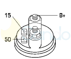 6010763 PLUG BOSCH Type 24V 1,60kW 9T CW 