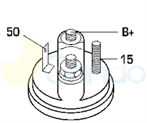 6040102 PLUG DENSO Type 12V 0,80kW 9T CCW 