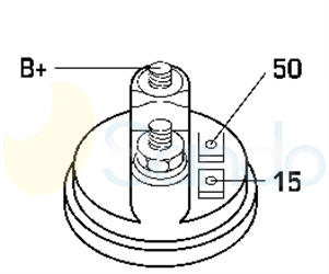 6010132 PLUG BOSCH Type 12V 1,50kW 9T CW 