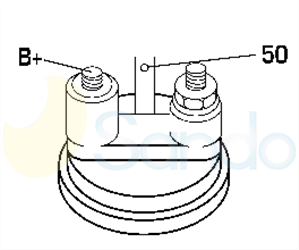 6010398 PLUG BOSCH Type 12V 3kW 11T CW 