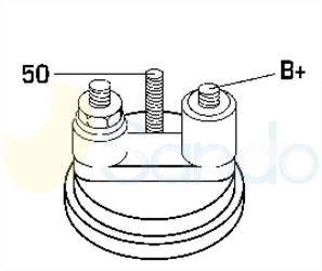 6010377 PLUG BOSCH Type 12V 1,70kW 9T CW 