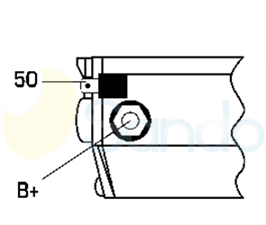 6040181 PLUG DENSO Type 12V 1,40kW 11T CW 