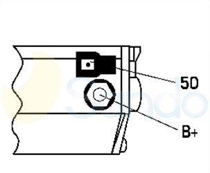 6040142 PLUG DENSO Type 12V 1,20kW 13T CCW 