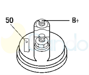 6040388 PLUG DENSO Type 12V 0,60kW 9T CCW 