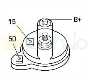 6010282 PLUG BOSCH Type 12V 1,50kW 9T CCW 