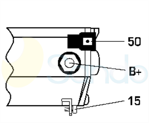 6040170 PLUG DENSO Type 12V 1kW 9T CW 