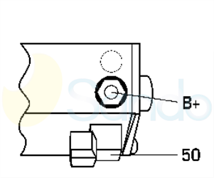6040178 PLUG DENSO Type 12V 1,40kW 9T CW 
