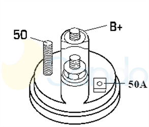 6010604 PLUG BOSCH Type 24V 6,20kW 11T CW 