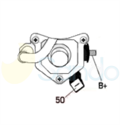 6040324 PLUG DENSO Type 12V 2,20kW 10T CW 