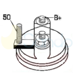 6035635 PLUG MITSUBISHI Type 24V 7kW 12T CW 