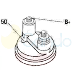 6010406 PLUG BOSCH Type 12V 1,10kW 9/10T CW 