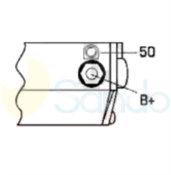6040252 PLUG DENSO Type 12V 1,40kW 9T CW 