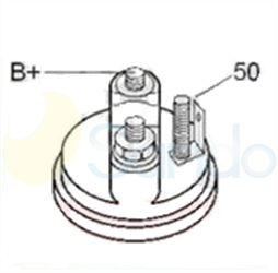 6010473 PLUG BOSCH Type 12V 1,70kW 9/11T CW 