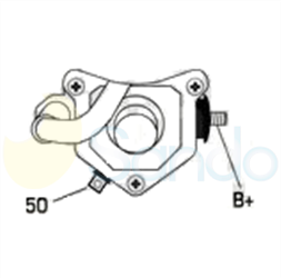6040240 PLUG DENSO Type 12V 2,70kW 11T 