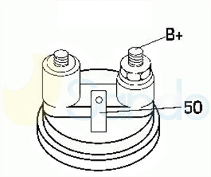 6046110 PLUG DELCO REMY Type 12V 2,20kW 9T 