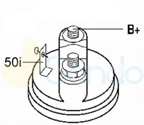 6035640 PLUG MITSUBISHI Type 24V 5,50kW 11T CW 
