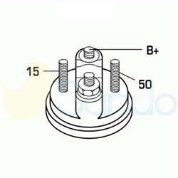 6010500 PLUG BOSCH Type 12V 1,70kW 9T CW 