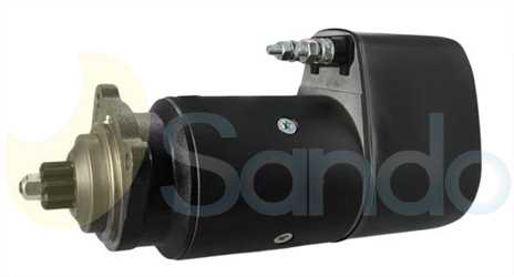 6010731 SIDE BOSCH Type 24V 5,40kW 9T CW NOT OIL SEALED 