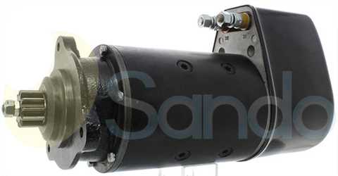 6010753 SIDE BOSCH Type 24V 9kW 11T CW 