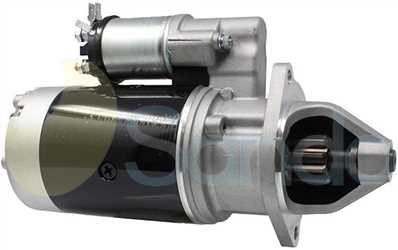 6025116 SIDE LUCAS Type 12V 2,10kW 10T CW 