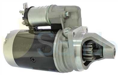 6025124 SIDE LUCAS Type 12V 2,10kW 13T CW 