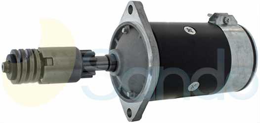 6025145 SIDE LUCAS Type 12V 0,80kW 9/10T CW 