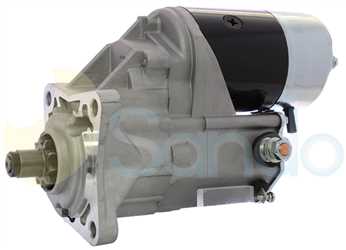 6040174 SIDE DENSO Type 12V 2,50kW 10T CW 